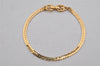 Authentic GIVENCHY Vintage Chain Bracelet Gold Tone 0569K