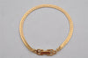 Authentic GIVENCHY Vintage Chain Bracelet Gold Tone 0569K