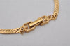 Authentic GIVENCHY Vintage Chain Bracelet Gold Tone 0569K