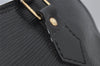 Authentic Louis Vuitton Epi Alma PM Hand Bag Black M40302 LV 0572J