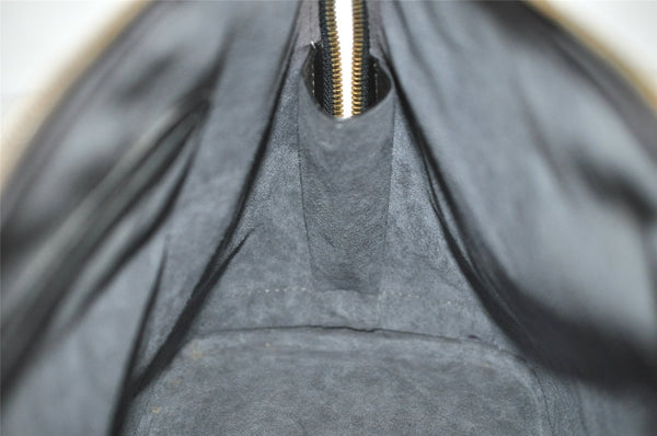 Authentic Louis Vuitton Epi Alma PM Hand Bag Black M40302 LV 0572J