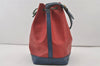 Louis Vuitton Epi Noe Tricolor Red x Blue x Green M44084 Drawstring Bag 0577J