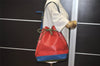 Louis Vuitton Epi Noe Tricolor Red x Blue x Green M44084 Drawstring Bag 0577J