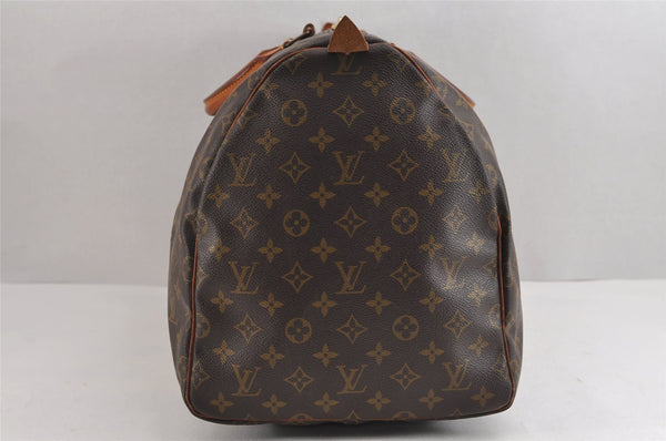 Authentic Louis Vuitton Monogram Keepall 55 Travel Boston Bag M41424 LV 0579J