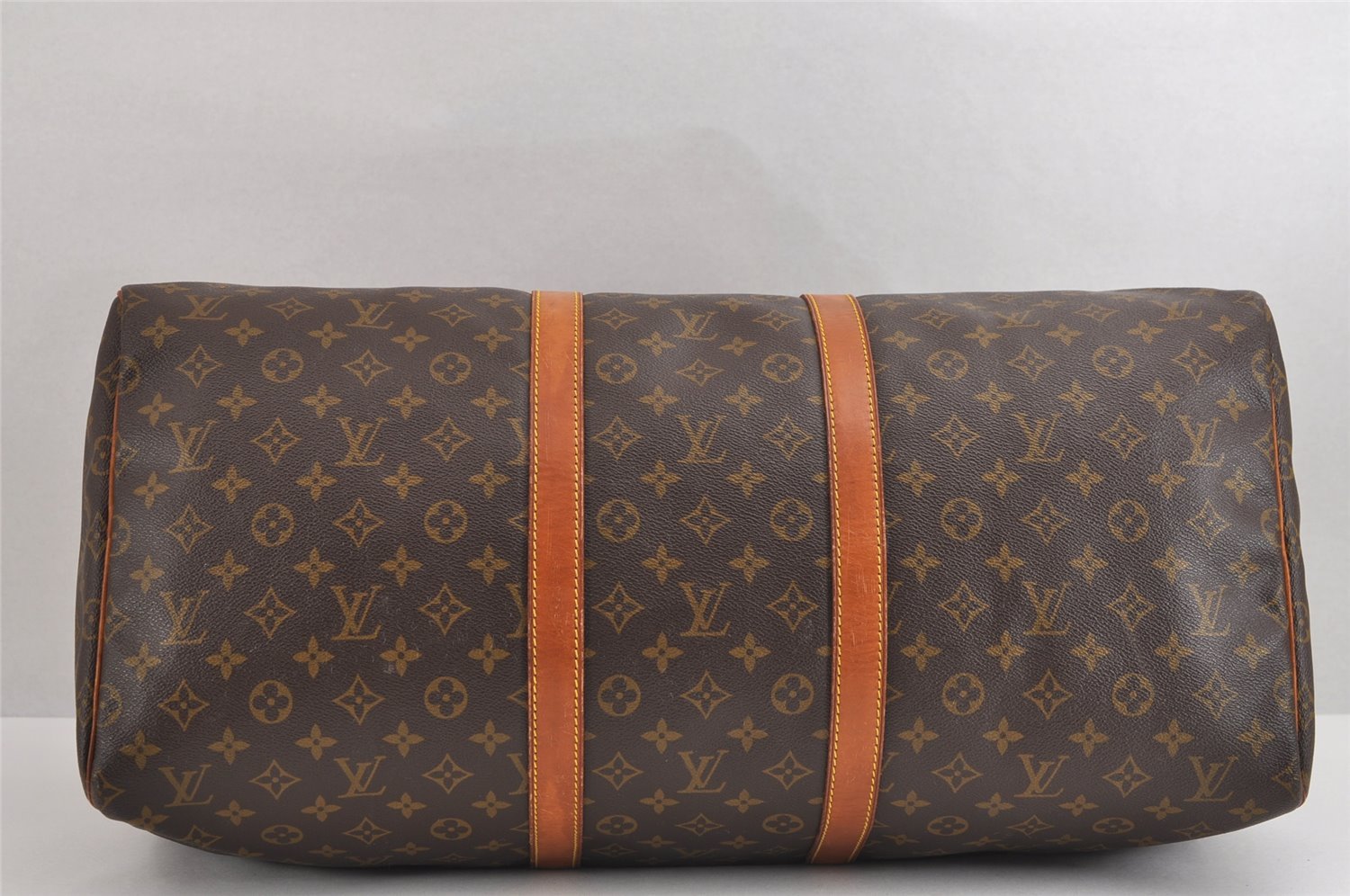 Authentic Louis Vuitton Monogram Keepall 55 Travel Boston Bag M41424 LV 0579J