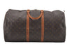 Authentic Louis Vuitton Monogram Keepall 55 Travel Boston Bag M41424 LV 0580J