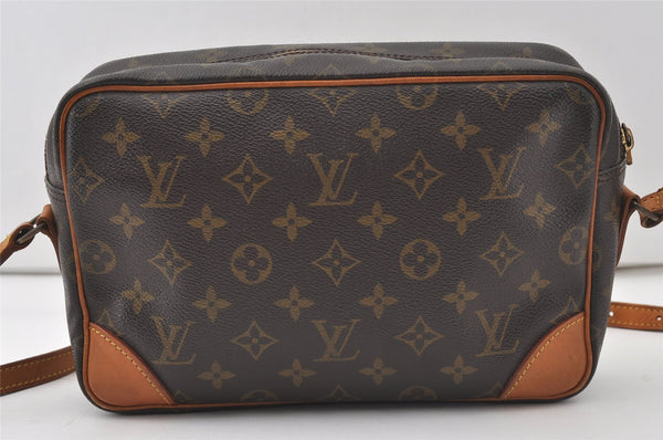 Authentic Louis Vuitton Monogram Trocadero 27 Shoulder Cross Bag M51274 LV 0581J