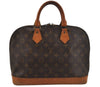Authentic Louis Vuitton Monogram Alma Hand Bag Purse M51130 LV 0582J