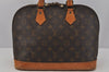 Authentic Louis Vuitton Monogram Alma Hand Bag Purse M51130 LV 0582J