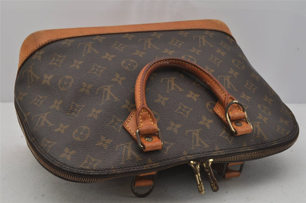 Authentic Louis Vuitton Monogram Alma Hand Bag Purse M51130 LV 0582J