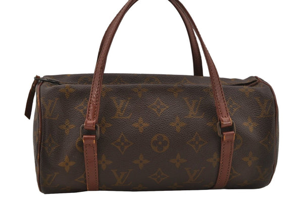 Authentic Louis Vuitton Monogram Papillon 26 Hand Bag Old Model LV Junk 0582K