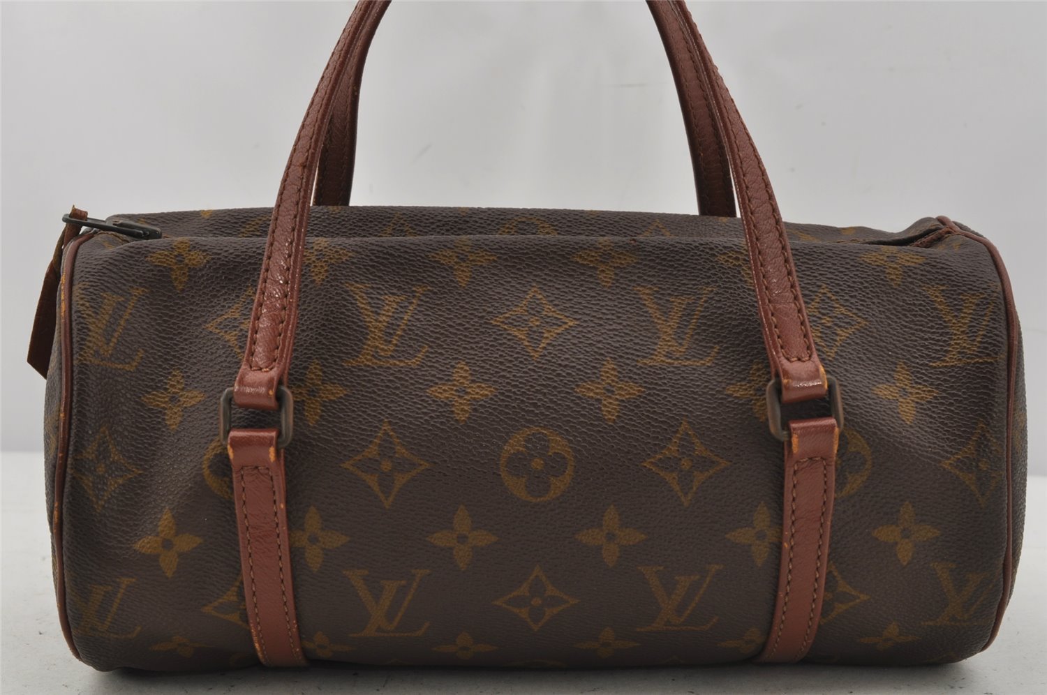 Authentic Louis Vuitton Monogram Papillon 26 Hand Bag Old Model LV Junk 0582K