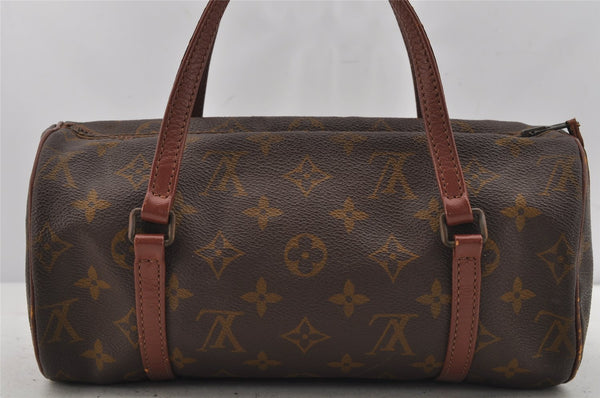 Authentic Louis Vuitton Monogram Papillon 26 Hand Bag Old Model LV Junk 0582K