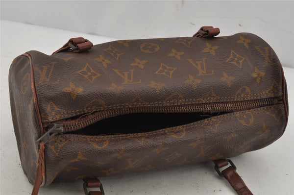 Authentic Louis Vuitton Monogram Papillon 26 Hand Bag Old Model LV Junk 0582K