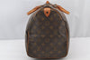 Authentic Louis Vuitton Monogram Speedy 40 Hand Boston Bag M41522 LV 0583J