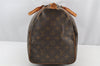 Authentic Louis Vuitton Monogram Speedy 40 Hand Boston Bag M41522 LV 0583J