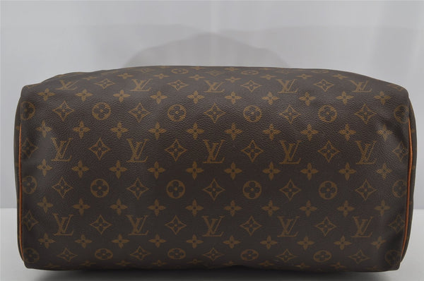 Authentic Louis Vuitton Monogram Speedy 40 Hand Boston Bag M41522 LV 0583J