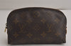 Authentic Louis Vuitton Monogram Pochette Cosmetic Pouch M47515 LV 0583K