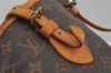 Authentic Louis Vuitton Monogram Bucket PM Shoulder Tote Bag M42238 LV 0584J
