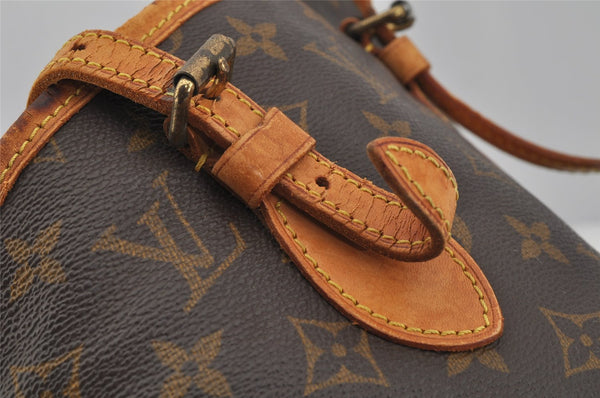 Authentic Louis Vuitton Monogram Bucket PM Shoulder Tote Bag M42238 LV 0584J