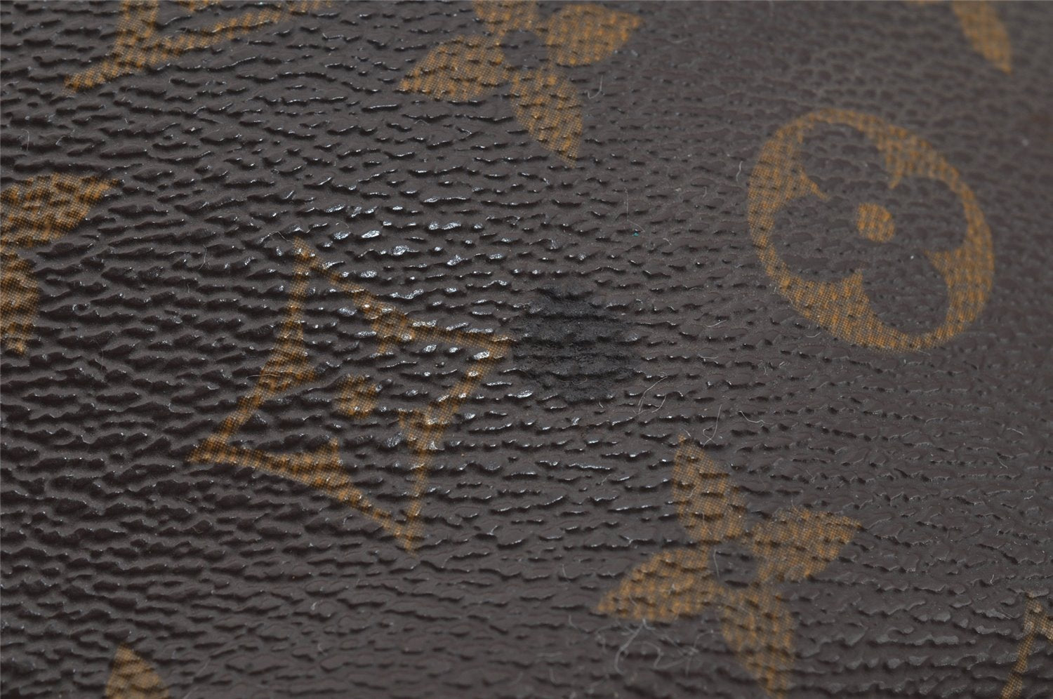 Authentic Louis Vuitton Monogram Bucket PM Shoulder Tote Bag M42238 LV 0584J