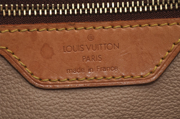 Authentic Louis Vuitton Monogram Bucket PM Shoulder Tote Bag M42238 LV 0584J