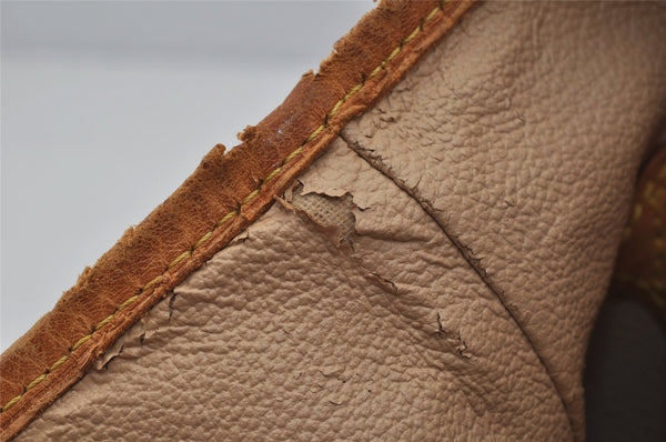 Authentic Louis Vuitton Monogram Bucket PM Shoulder Tote Bag M42238 LV 0584J