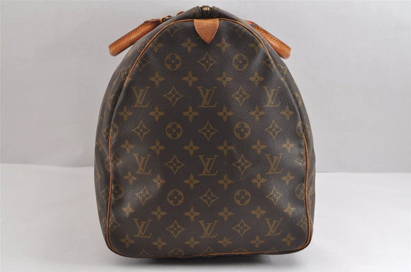 Authentic Louis Vuitton Monogram Keepall 55 Travel Boston Bag M41424 LV 0585J