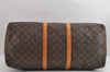 Authentic Louis Vuitton Monogram Keepall 55 Travel Boston Bag M41424 LV 0585J