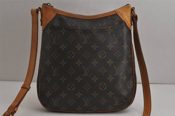 Authentic Louis Vuitton Monogram Odeon PM Shoulder Cross Bag M56390 LV 0585K