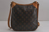 Authentic Louis Vuitton Monogram Odeon PM Shoulder Cross Bag M56390 LV 0585K