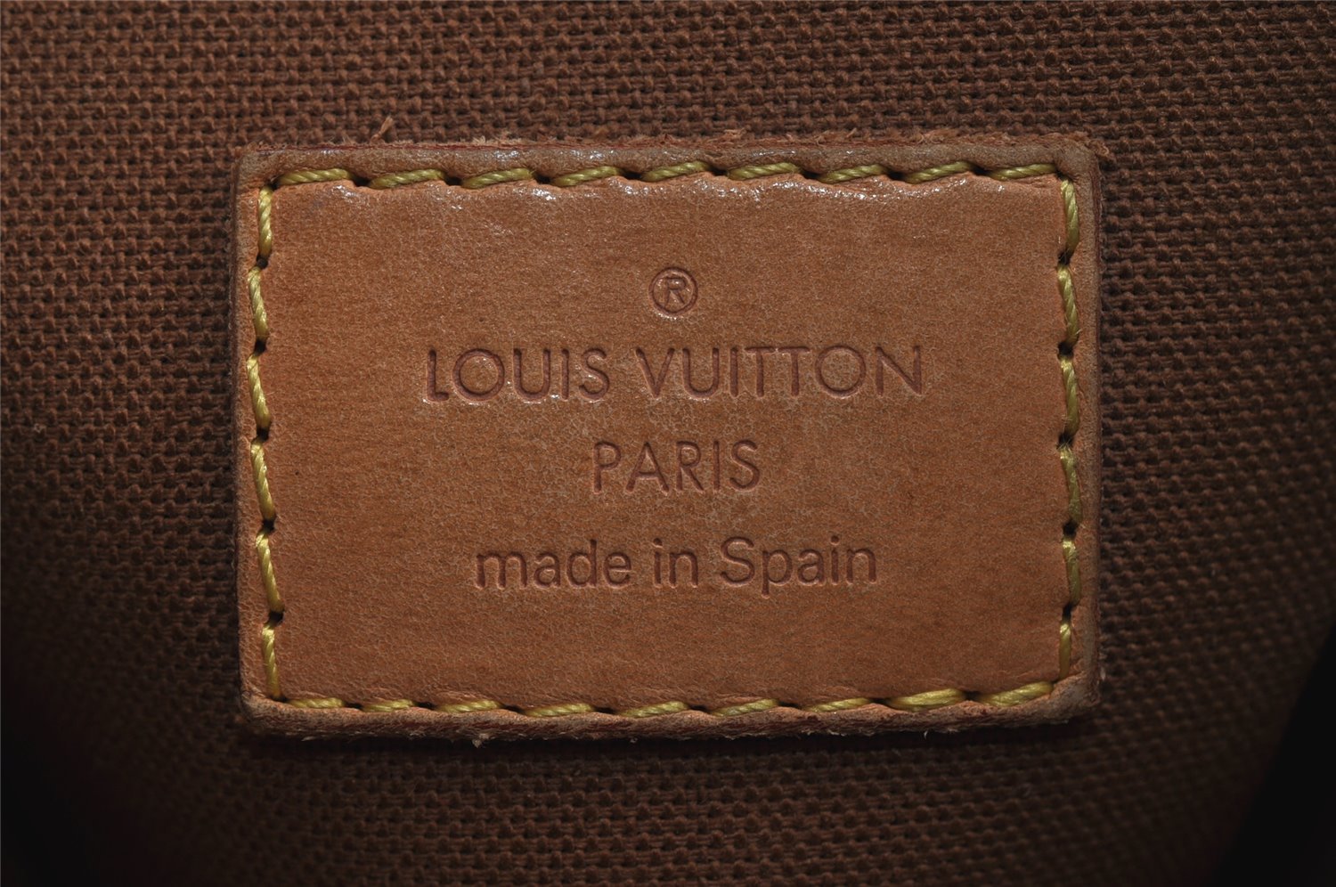 Authentic Louis Vuitton Monogram Odeon PM Shoulder Cross Bag M56390 LV 0585K