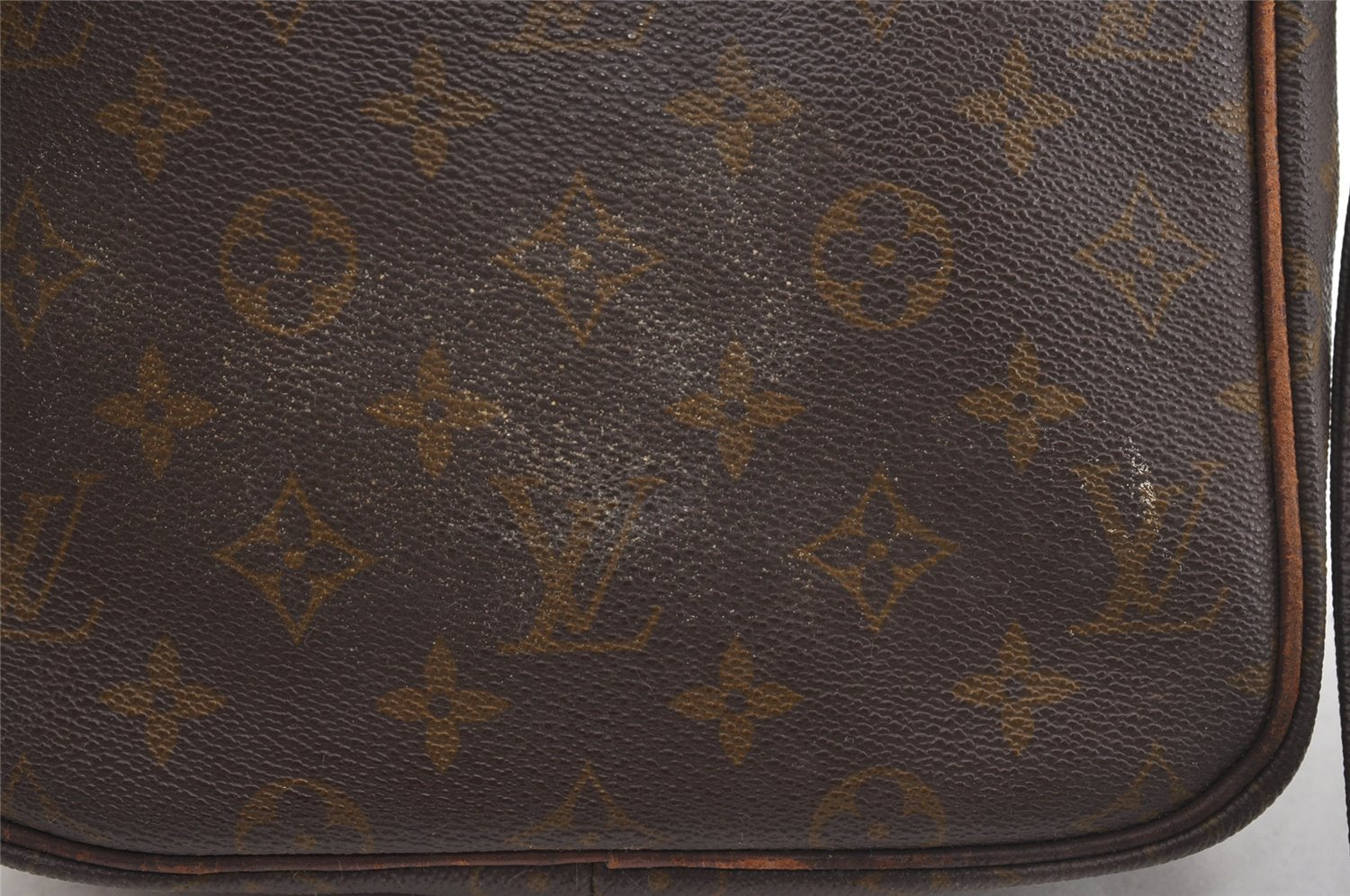 Auth Louis Vuitton Monogram Petit Marceau Shoulder Cross Bag Old Model LV 0586I