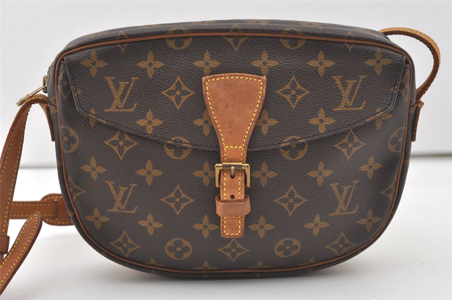 Authentic Louis Vuitton Monogram Jeune Fille MM M51226 Shoulder Cross Bag 0586J
