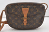 Authentic Louis Vuitton Monogram Jeune Fille MM M51226 Shoulder Cross Bag 0586J