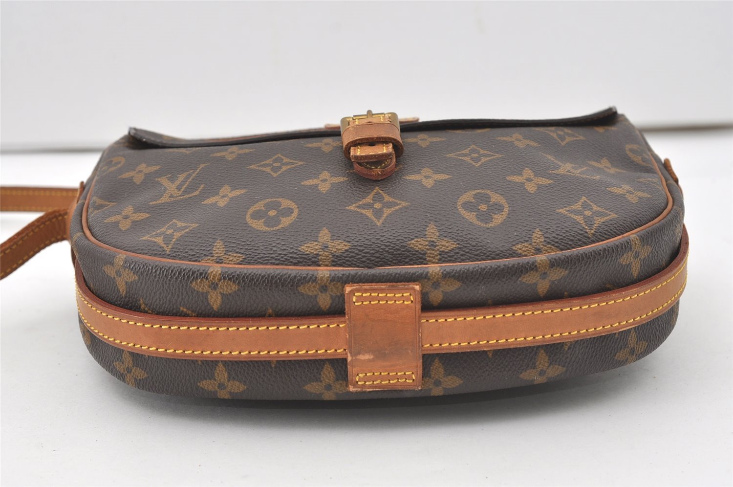 Authentic Louis Vuitton Monogram Jeune Fille MM M51226 Shoulder Cross Bag 0586J