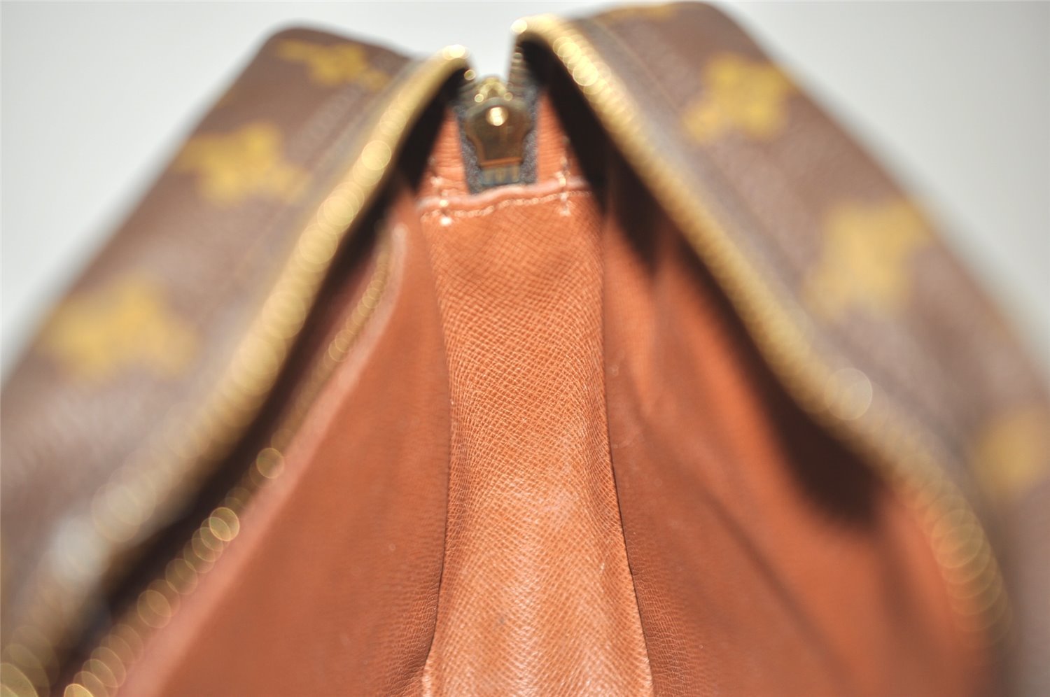 Authentic Louis Vuitton Monogram Jeune Fille MM M51226 Shoulder Cross Bag 0586J