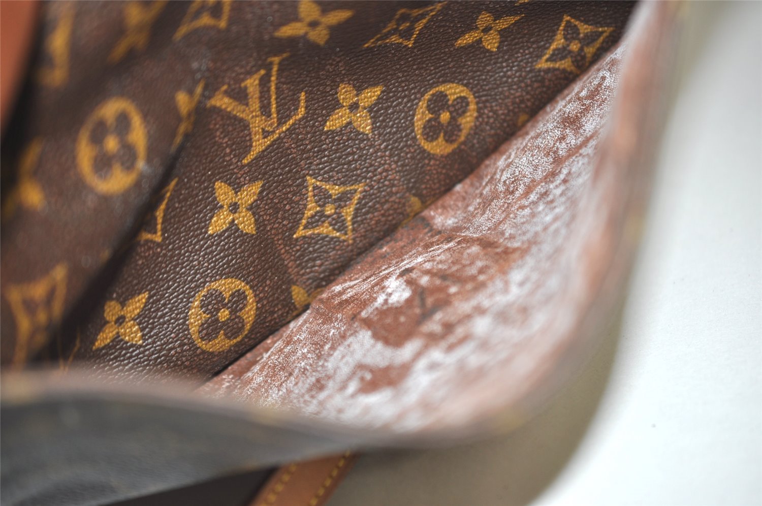 Authentic Louis Vuitton Monogram Jeune Fille MM M51226 Shoulder Cross Bag 0586J
