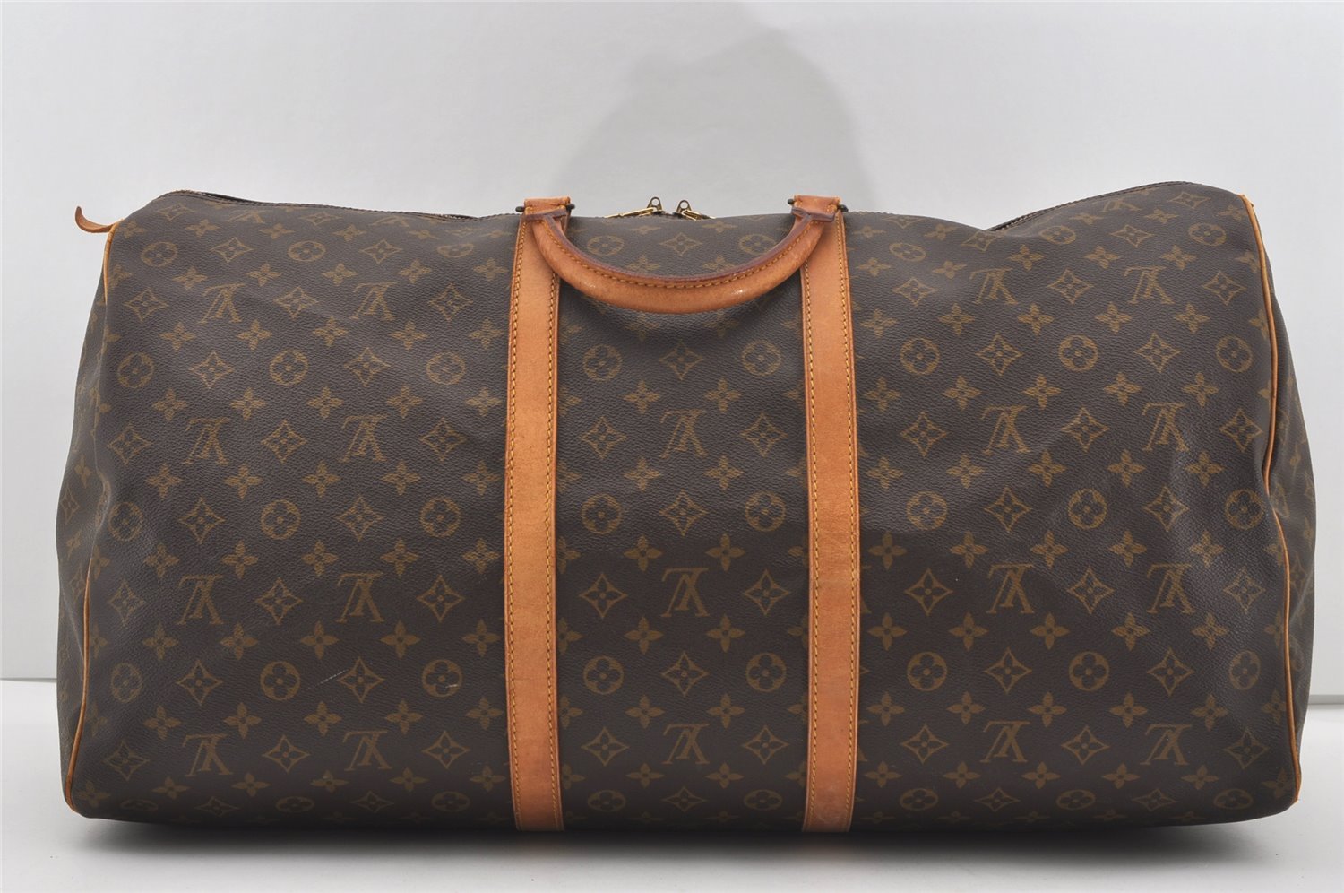 Authentic Louis Vuitton Monogram Keepall 60 Travel Boston Bag M41422 LV 0588J