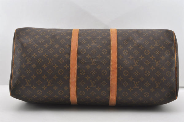 Authentic Louis Vuitton Monogram Keepall 60 Travel Boston Bag M41422 LV 0588J