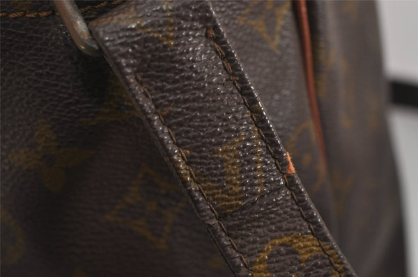 Authentic Louis Vuitton Monogram Marceau Shoulder Cross Body Bag Old Model 0588K