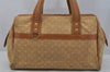 Auth Louis Vuitton Monogram Mini Josephine GM Hand Bag Beige M92413 LV 0589J