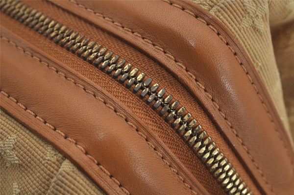 Auth Louis Vuitton Monogram Mini Josephine GM Hand Bag Beige M92413 LV 0589J