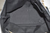 Authentic GUCCI Sherry Line Hand Tote Bag GG Canvas Leather 139261 Navy 0589K