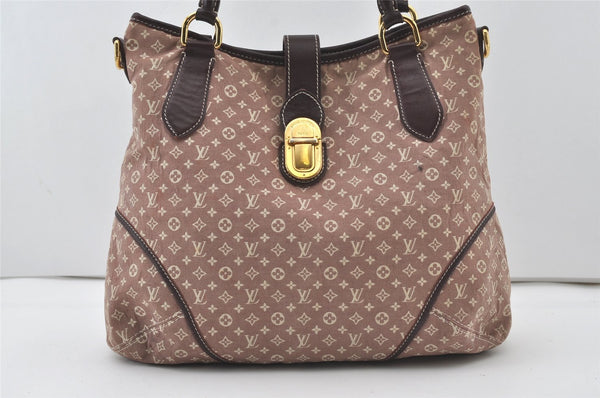 Authentic Louis Vuitton Monogram Idylle Elegie 2Way Tote Bag M56698 Pink 0590J