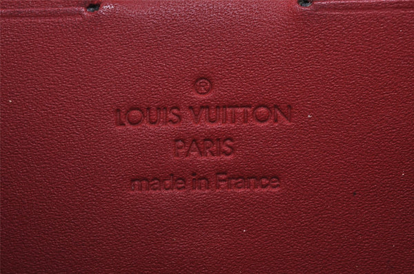 Authentic Louis Vuitton Vernis Sunset Blue Bird Shoulder Bag Red M93543 LV 0591J