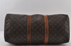 Authentic Louis Vuitton Monogram Keepall 50 Travel Boston Bag M41426 LV 0592J