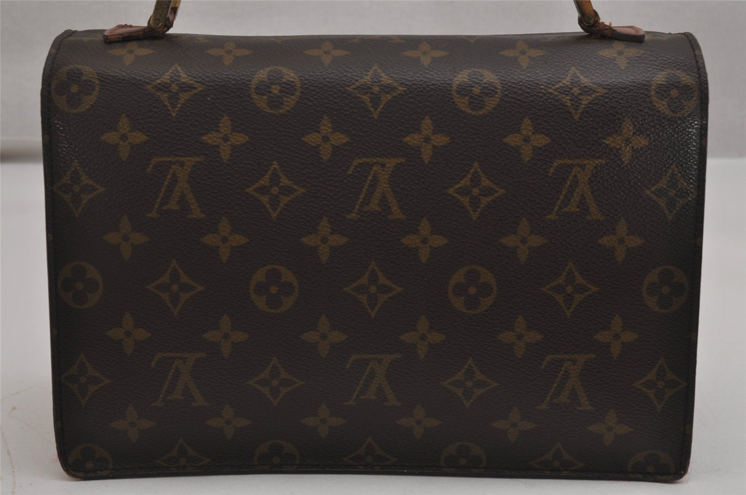 Authentic Louis Vuitton Monogram Concorde Hand Bag Purse M51190 LV 0594K