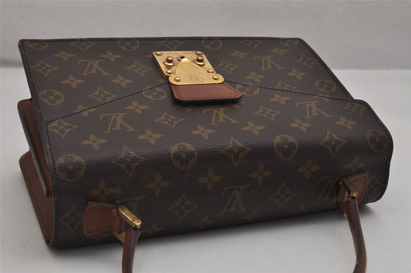 Authentic Louis Vuitton Monogram Concorde Hand Bag Purse M51190 LV 0594K