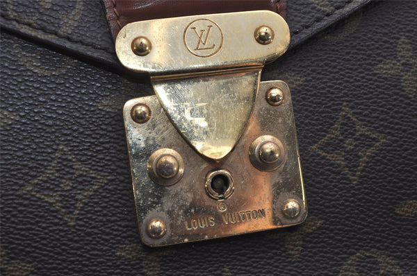 Authentic Louis Vuitton Monogram Concorde Hand Bag Purse M51190 LV 0594K